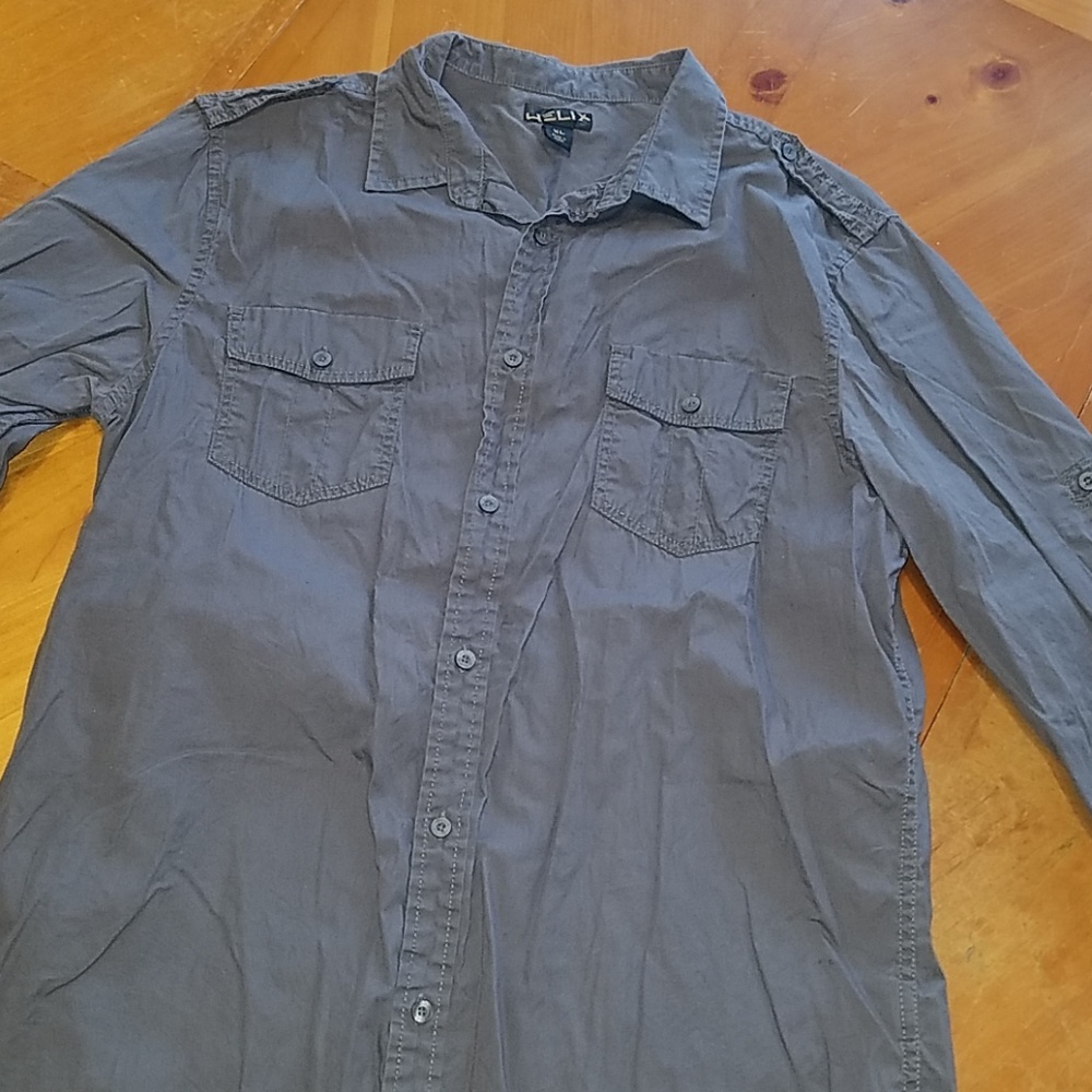 Helix button up shirt